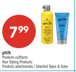 Pharmaprix göt2b Hair Styling Products offer