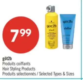 Pharmaprix göt2b Hair Styling Products offer