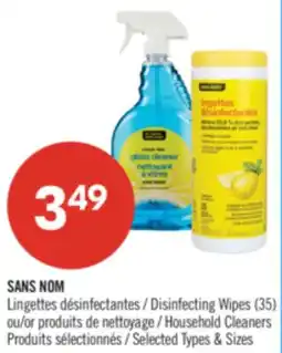Pharmaprix Disinfecting Wipes (35) or Household Cleaners offer