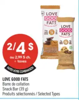 Pharmaprix LOVE GOOD FATS Snack Bar offer