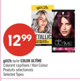 Pharmaprix göt2b or COLOR ULTÎME Hair Colour offer