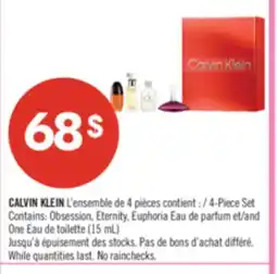 Pharmaprix CALVIN KLEIN: 4-Piece Set offer