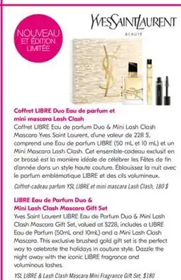 Pharmaprix YSL LIBRE & Lash Clash Mascara Mini Fragrance Gift Set offer