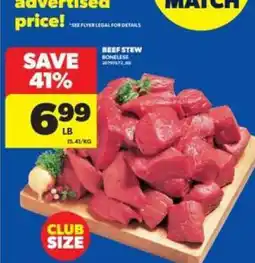 Real Canadian Superstore Beef Stew Boneless offer