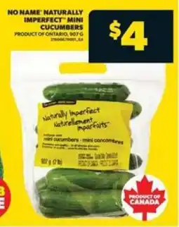 Real Canadian Superstore NO NAME* NATURALLY IMPERFECT* MINI CUCUMBERS offer