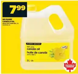 Real Canadian Superstore No Name Canola Oil offer