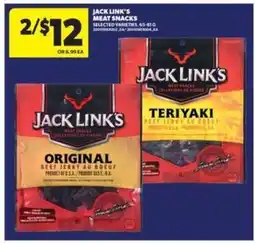 Real Canadian Superstore Jack Link's Meat Snacks offer