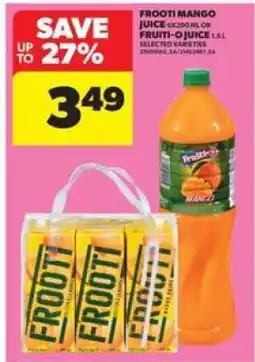 Real Canadian Superstore Frooti Mango Juice offer