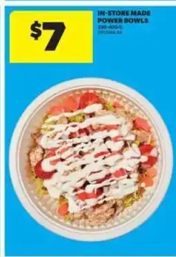 Real Canadian Superstore In-Store Made Power Bowls offer