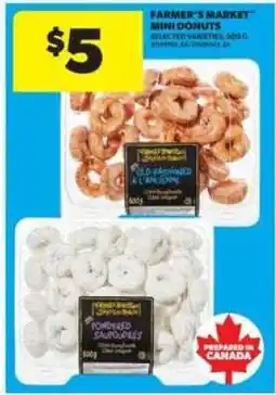 Real Canadian Superstore Farmer's Market Mini Donuts offer