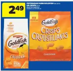 Real Canadian Superstore PEPPERIDGE FARM GOLDFISH OR CRISPS offer