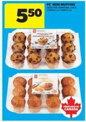 Real Canadian Superstore PC MINI-MUFFINS offer