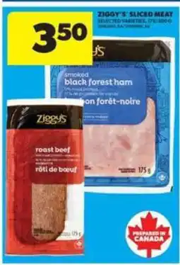 Real Canadian Superstore Ziggy's Sliced Meat offer