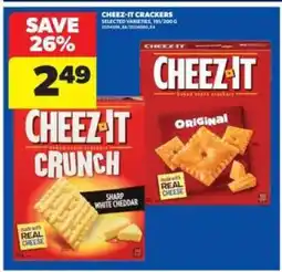 Real Canadian Superstore Cheez-It Crackers offer