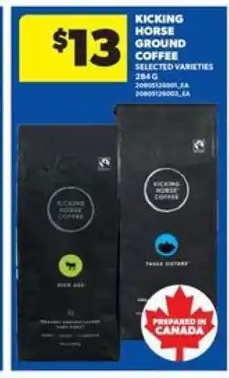 Real Canadian Superstore Kicking Horse Ground Coffee offer