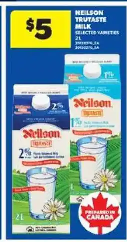 Real Canadian Superstore Neilson Trutaste Milk offer