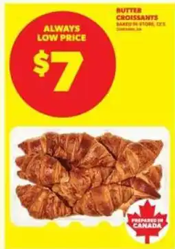 Real Canadian Superstore Butter Croissants offer