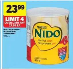 Real Canadian Superstore Nestlé Nido offer