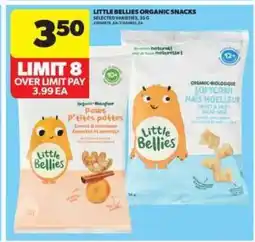 Real Canadian Superstore Little Bellies Organic Snacks offer