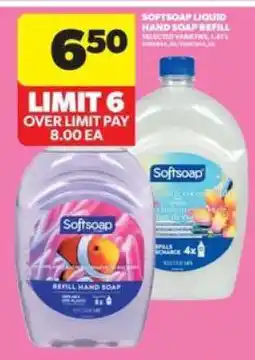Real Canadian Superstore Softsoap Liquid Hand Soap Refill offer