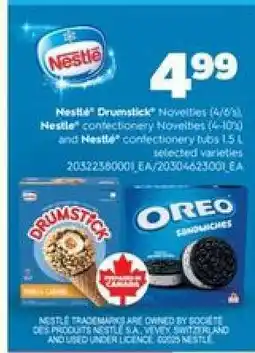 Real Canadian Superstore Nestlé Drumstick Novelties offer