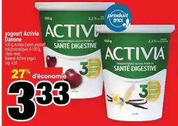 Super C YOGOURT ACTIVIA DANONE offer