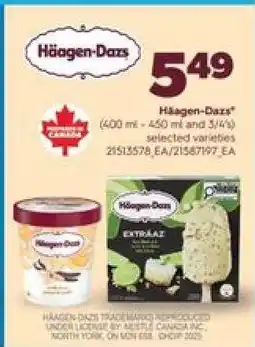 Real Canadian Superstore HÄAGEN-DAZS offer