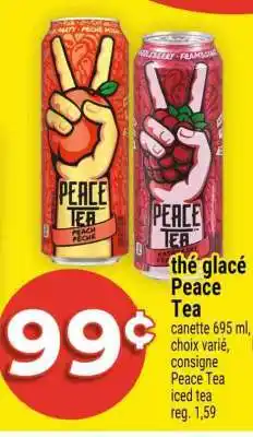 Super C thé glacé Peace Tea offer