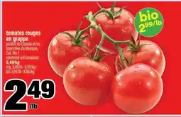 Super C TOMATES ROUGES EN GRAPPE offer