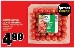 Super C Tomates Raisins de Serre ou Mélangées offer