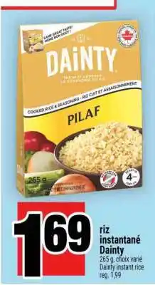Super C Riz Instantané Dainty offer