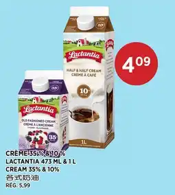 Kim Phat LACTANIA 473 ML & 1 L CREAM 35% & 10% offer
