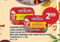 Kim Phat KING OSCAR BRISLING SARDINES offer