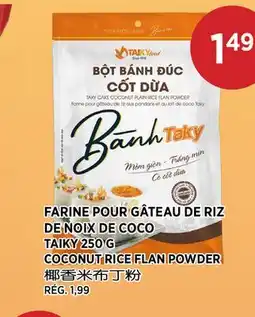 Kim Phat TAIKY COCONUT RICE FLAN POWDER offer