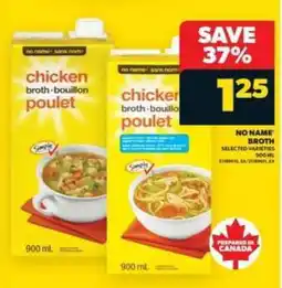 Real Canadian Superstore NO NAME BROTH offer