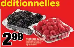 Super C FRAMBOISES OU MÛRES offer