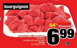Super C CUBES DE BOEUF BOURGUIGNON offer