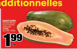 Super C PAPAYE JUMBO offer