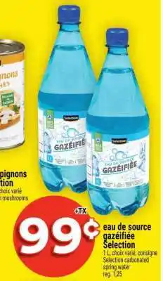 Super C EAU DE SOURCE GAZÉIFIÉE SELECTION offer