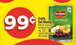 Super C FRUITS DEL MONTE offer