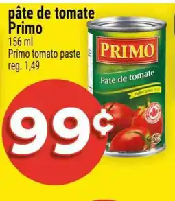 Super C PÂTE DE TOMATE PRIMO offer