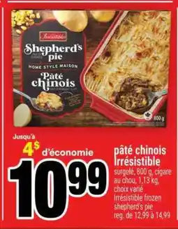 Super C pâté chinois Irrésistible offer