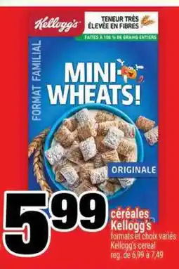Super C Kellogg's Mini-Wheats offer
