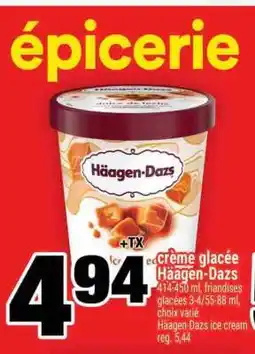 Super C CRÈME GLACÉE HÄAGEN-DAZS offer