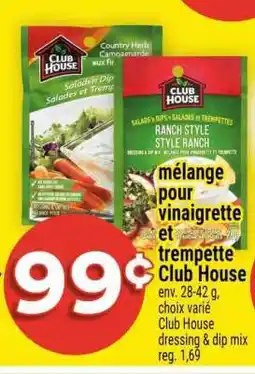 Super C mélange pour vinaigrette et trempette Club House offer
