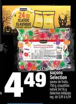 Super C suçons Selection offer