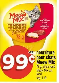 Super C NOURRITURE POUR CHATS MEOW MIX offer