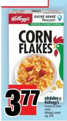 Super C Kellogg's Corn Flakes offer