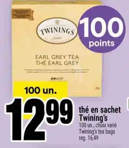 Super C Thé en sachet Twinings offer