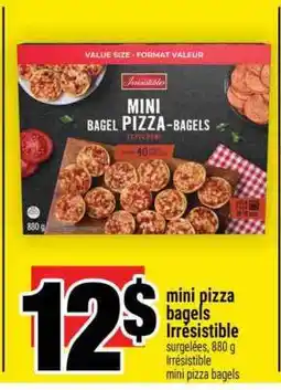 Super C Mini pizza bagels Irresistible offer